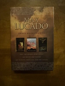 Max Lucado Three Books in One Volume 1992 Hardcover, Dust Cover - Picture 1 of 2