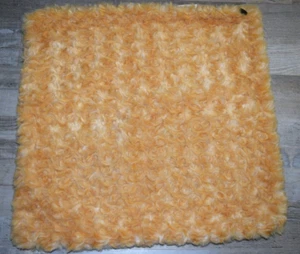 Pier 1 Swirled Plush Pillow Cover Sherpa Faux Fur Throw Square Zip 17" x 17" - Picture 1 of 6