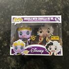 Disney Ursula with Cruella De Vil Exclusive 2 Pack Funko Pop!