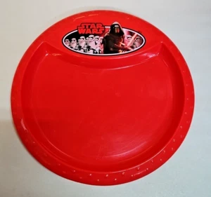 Zak Designs 8.5" Plastic Star Wars Plate; Red - Picture 1 of 4