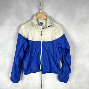 Vintage Asics Blue White Tiger Gore-tex Running Full Zip Jacket SEE MEASUREMENTS