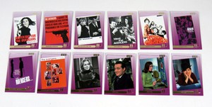 2003 Strictly Ink The Avengers Definitive Series 1 Gold Foil Set (F1-F12)