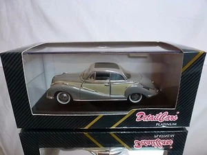 DETAILCARS 245 BMW 502 COUPE - GREY 1:43 - GOOD CONDITION IN BOX - Imagen 1 de 7