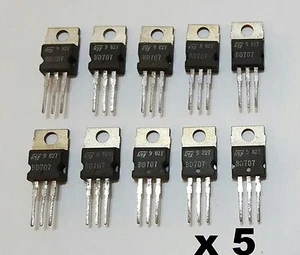 50 x BD707 Transistor Silizium NPN Gehäuse TO220 Herstellung ST Mikroelektronik - Bild 1 von 1