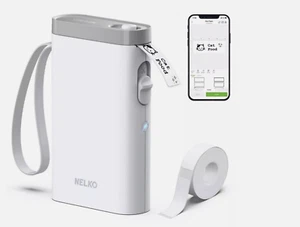 •••NEU•••✅ Nelko Etikettendrucker, Bluetooth P21 Selbstklebendes Etikettiergerät - Bild 1 von 1