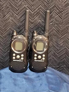 Pair of Motorola EM1000R 2 way Radio Walkie Talkies Not Tested. - Picture 1 of 4