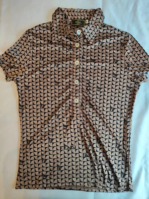 Camisa de manga corta vintage con logotipo Fendi FF - talla 40 Foto 1 de 4