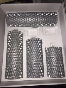 Home Reflections flameless Glitter candle set - Picture 1 of 1