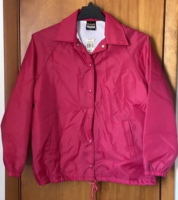 Vintage Auburn Sportswear Jacket Lady Auburn Size L Red MADE IN USA NWT - Image 1 of 4