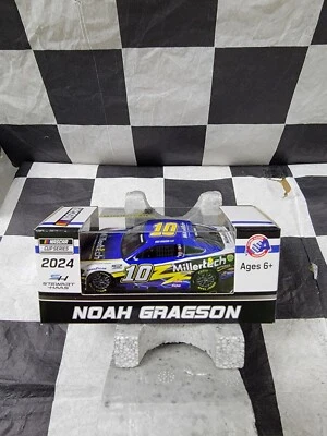 Noah Gragson #10 Millertech 2024 Mustang Scala 1:64 C102465MLTNG - Immagine 1 di 4