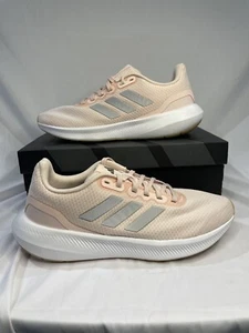 Adidas Women's Runfalcon 3.0 Peach/Silver Running Shoes Size 9 (IE3021) - Picture 1 of 8