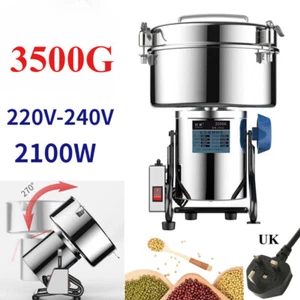 3500G Commercial Grain Mill Grinder Beans Spices Herb Powder Milling Grinding - Picture 1 of 12
