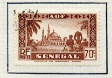 STAMP / TIMBRE COLONIES FRANCAISES / SENEGAL OBLITERE N° 162 MOSQUEE DE DJOURBEL