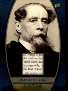 2025 Pieces of the Past Charles Dickens Document Relic Card #SR-CD - Bild 1 von 2