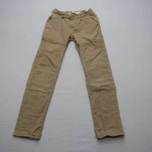 Levi's Boys Youth Regular Taper Carpenter Pants 14 Beige Double Knee Canvas - Picture 1 of 11