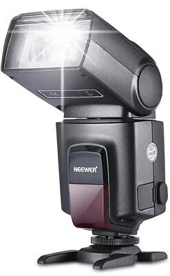 Neewer TT560 Flash Speedlite for Canon Sony Nikon Panasonic Olympus Pentax & Oth - Image 1 of 4