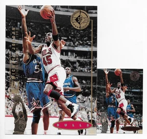 Michael Jordan # 41 # 604 He's Back Übergröße 1995 Upper Deck SP Championship - Bild 1 von 2