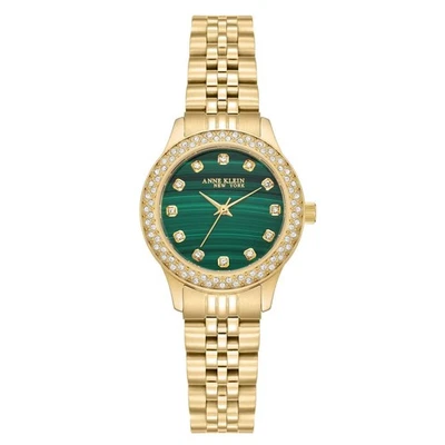 Reloj para mujer Anne Klein New York Malaquita 37MM - 12-7784MAGB Foto 1 de 4