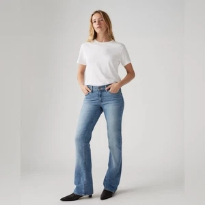 Levi's Blue Boot Cut Jeans Classic Style Size 14  - Picture 1 of 9