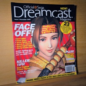 Official Sega Dreamcast Magazine Issue 2 November 1999 Soul Calibur NO LABEL