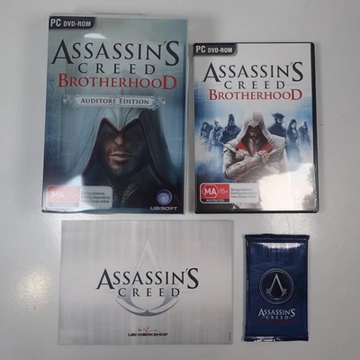 Assassins Creed Brotherhood Auditore Edition PC w/Sealed Booster pack - Image 1 of 2