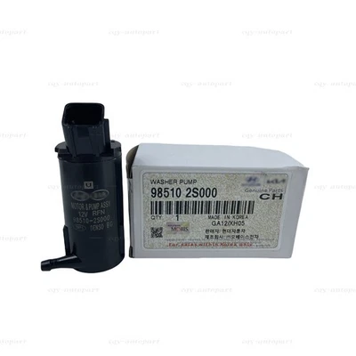 Bomba de lavado de parabrisas genuina 98510-2S000 para Kia Forte Rio Spectra Optima Soul Foto 1 de 2