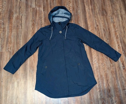 VALENTINO Helly Hansen Valentina impermeabile antivento donna giacca blu navy taglia Medium