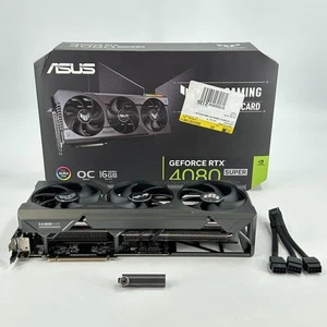 ASUS TUF Gaming OC GeForce RTX 4080 Super 16GB - Graphics Card - Excellent  - Picture 1 of 7