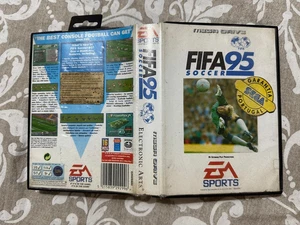 FIFA SOCCER 95 Sega Mega Drive PAL EURO RARE Portuguese STICKER CIB - Picture 1 of 3