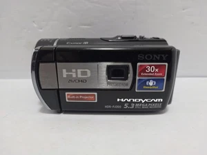 Sony HDR-PJ200 High Definition Handycam 5.3 MP Camcorder with Built-in Projector - Picture 1 of 22