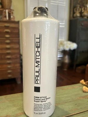 Paul Mitchell Freeze and Shine 超级喷雾 33.8 盎司 — 第 1/2 张图片