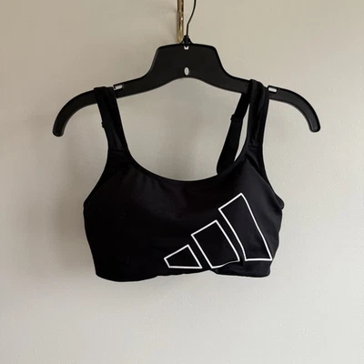 adidas Women's Aeroready Bra, Size M - Black - Image 1 of 4
