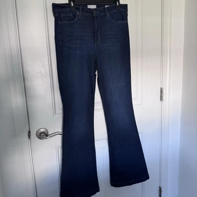 Sofia Vergara Melisa Flare womens slimming jeans size 12 stretch high rise dark - Image 1 of 4