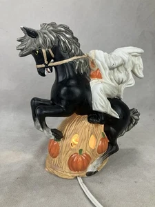 Vintage Lighted Headless Horseman Statue - Picture 1 of 7