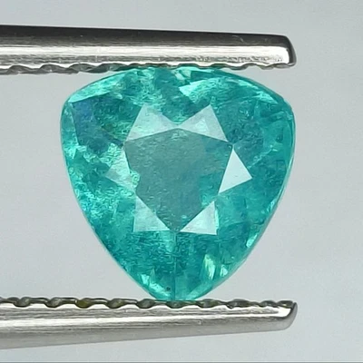 HERMOSA APATITA VERDE MAGNÍFICA NATURAL 1,12 quilates Foto 1 de 4