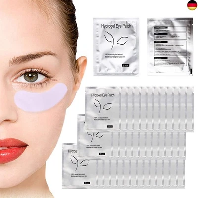 THIREI Augenpads, 50 Paar Wimpernverlängerung Pads, für Wimpern F