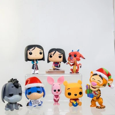 Lote de 8 Funko Pop Disney! Figuras de vinilo - WINNIE THE POOH & MULAN *SUELTAS - CASI NUEVAS* Foto 1 de 2