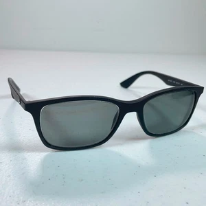 Ray-Ban Eyeglasses Frames RB7047 5196 Rubberized Black Square Full Rim 54-17-145 - Picture 1 of 7