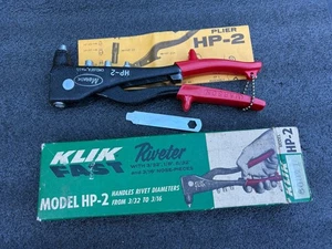 Marson KLIK FAST Schwerlast Nietzange Nietwerkzeug Modell HP2 - Bild 1 von 7