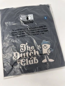Dutch Bros. Coffee M Black The Dutch Club Long Sleeve T-Shirt Designed in Oregon - Picture 1 of 3
