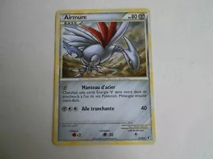 Carte Pokémon HeartGold SoulSilver - Indomptable 21/90 Airmure PV80 RARE - FR - Imagen 1 de 3