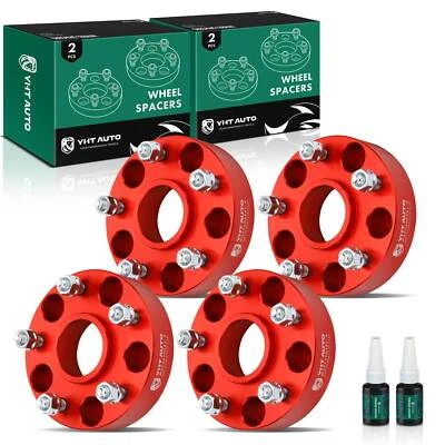 4 piezas espaciadores de rueda de 5x5" a 5x5" pernos M1/2"x20 para Jeep Commander 71,5 mm 1,5" Foto 1 de 4
