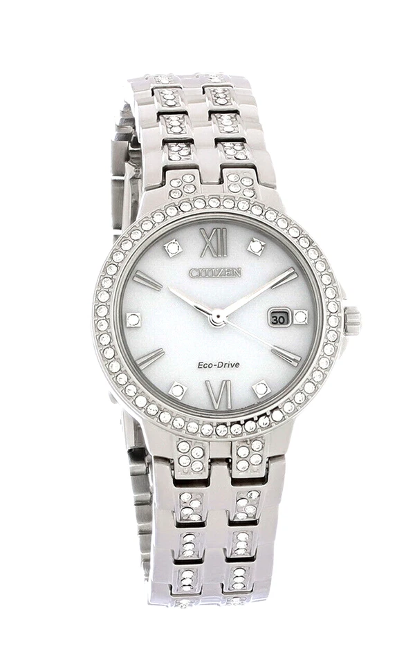 Citizen EW2341-63A Silhouette Stainless Steel Swarowski Crystals Women's Watch - Image 1 of 1