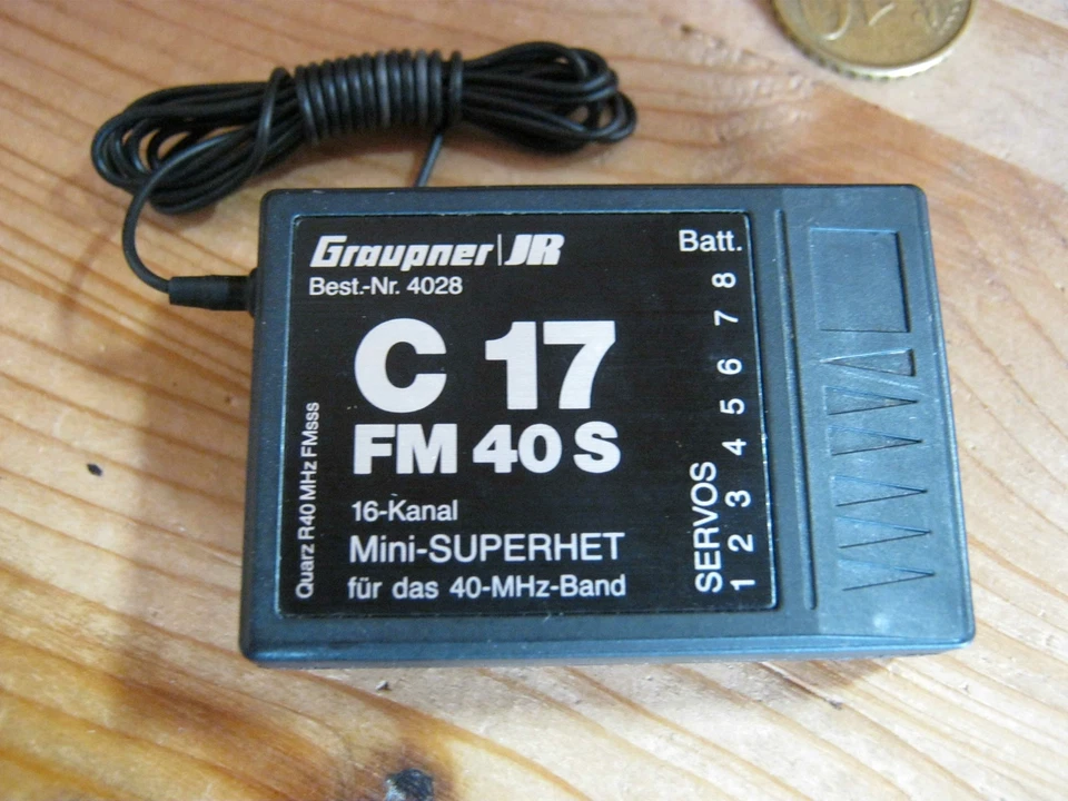 Empfänger Graupner C 17 - (40 Mhz) TOP - Bild 1 von 1