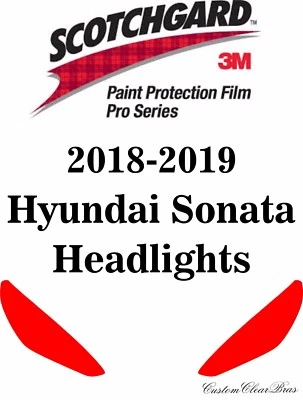 Película de protección de pintura 3M Scotchgard serie Pro para Hyundai Sonata 2018 2019 Foto 1 de 3