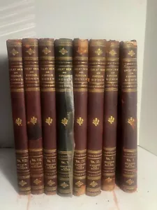 Antique 1894 Great Men and Famous Women 8 Vols Complete Engravings Illustrated - Picture 1 of 12