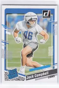 2023 Donruss Jack Campbell #330 bewertet Rookie RC - Bild 1 von 2