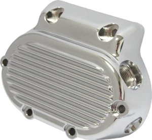 HARDDRIVE Trans End Cover 5 Speed Finned Chrome Big Twin 87 06 68-190 - Picture 1 of 1