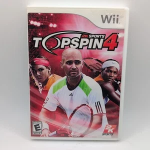 Top Spin 4 (Nintendo Wii, 2011) - Completo CIB, TESTATO E FUNZIONANTE - Foto 1 di 5