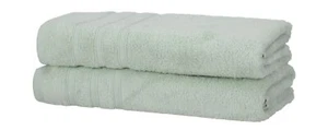 2er Pack Handtücher 50x100 cm Baumwolle Weich Frottee Uni Saugfähig Handtuch - Bild 1 von 19